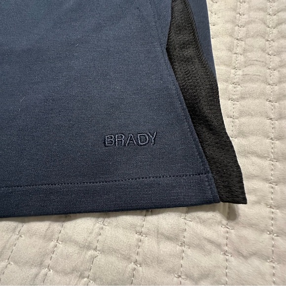 Brady Men’s NWT Pliability Short Navy Blue Zip Pocket Sz.SmallX8” - Picture 6 of 10